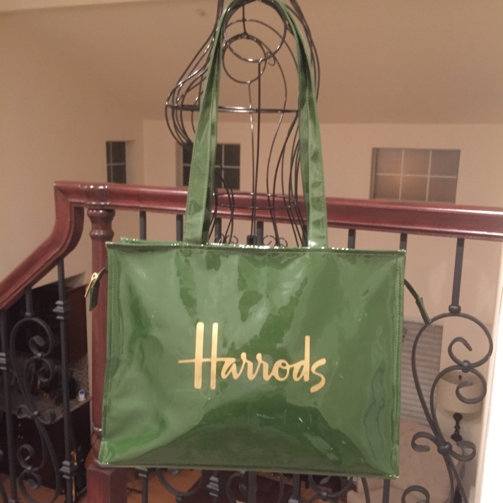 Harrods Vintage Shopping Tote